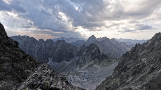 Widok z Gerlacha, Tatry