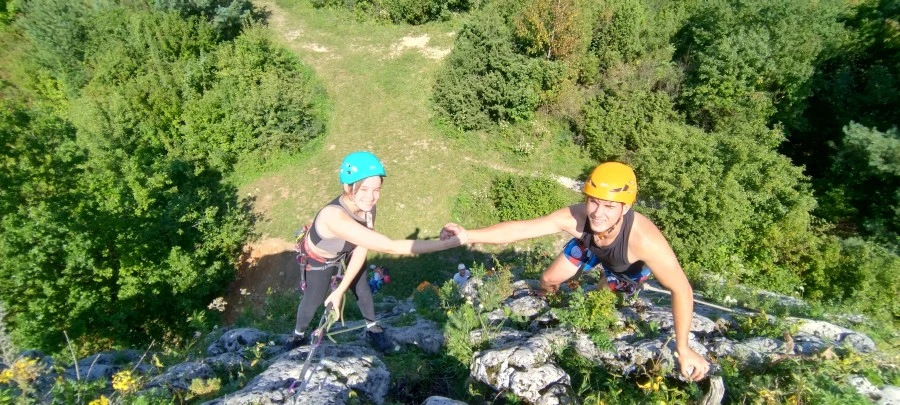 Nauka ale też dobra zabawa, to gwarancja pięknych chwil. Fot. Maciej Bedrejczuk