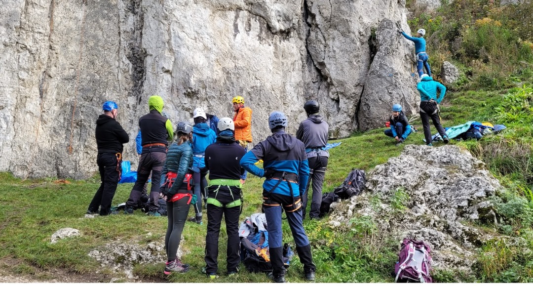 Ratownictwo na Via Ferrata Fot. Piotr Białas