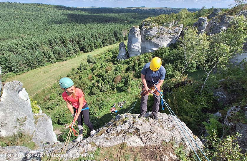 przygotowanie do zjazdu
