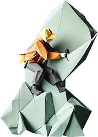 wspinacz na kursie wspinania na własnej asekuracji